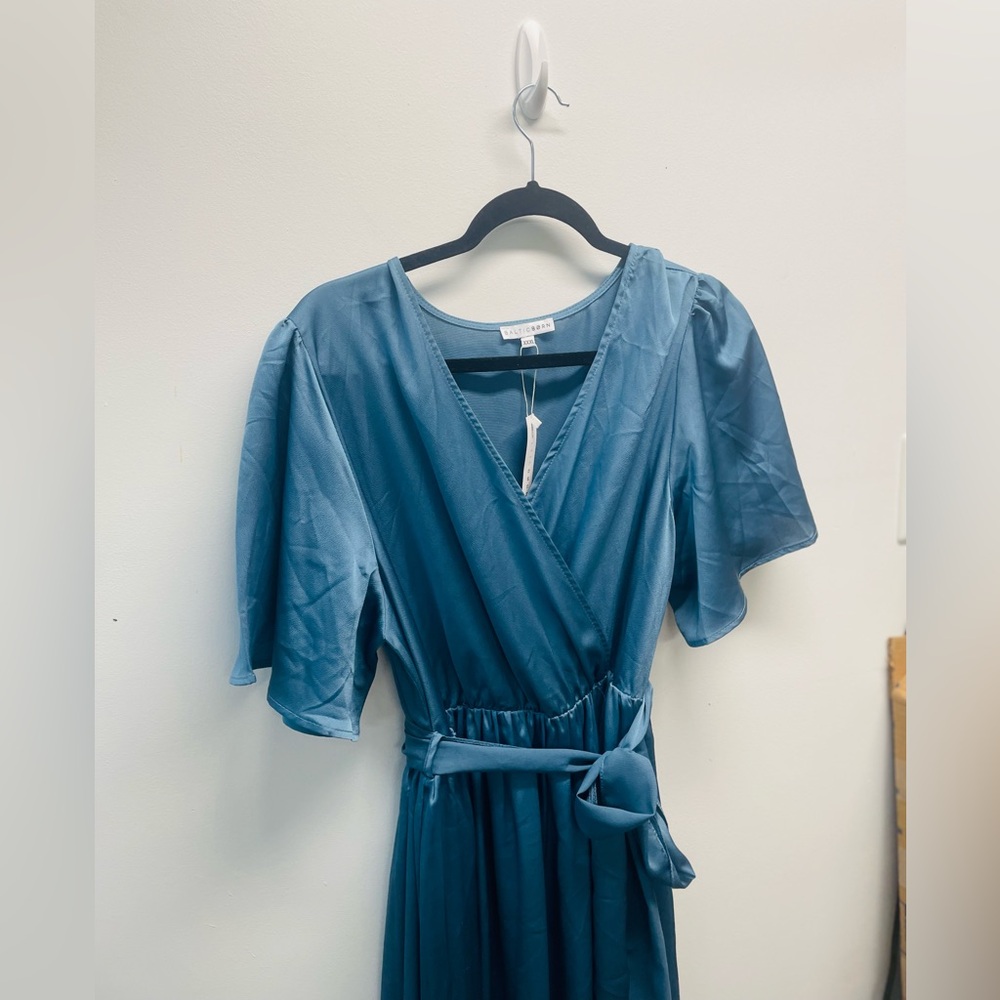 Baltic Born Sicily Satin Maxi Dress XXXL - Picture 5 of 7